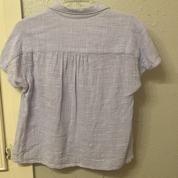 Lilac Universal Thread Collared Button Up - Picture 4 of 8